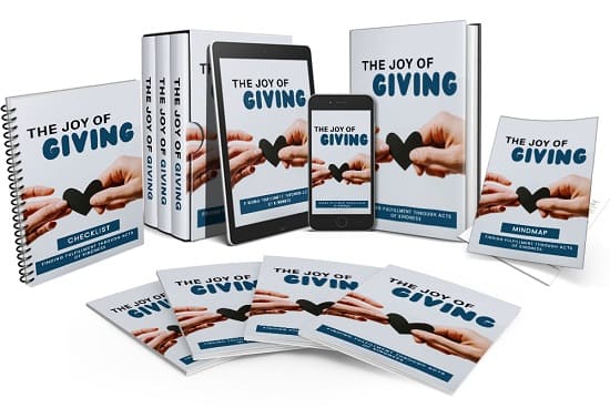 Joy Of Giving PLR Review